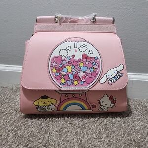 Loungefly Pink Cartoon Satchel